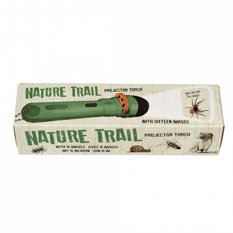 Rex London Projector Torch (16 Bugs & Animals) - Nature Trail