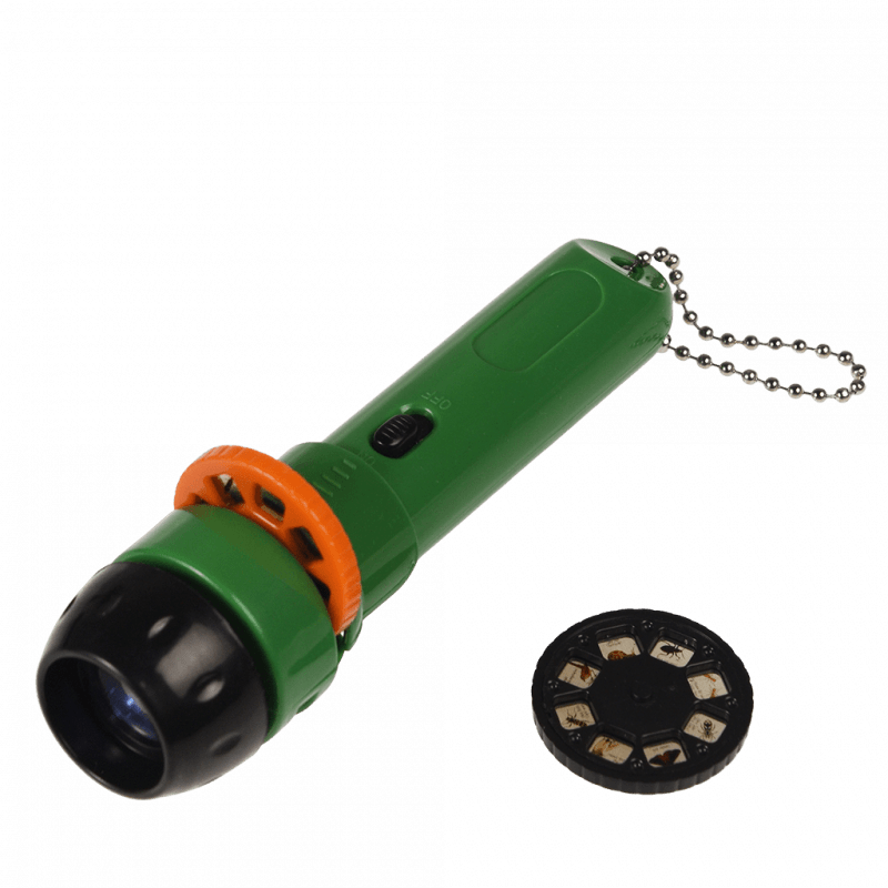 Rex London Projector Torch (16 Bugs & Animals) - Nature Trail