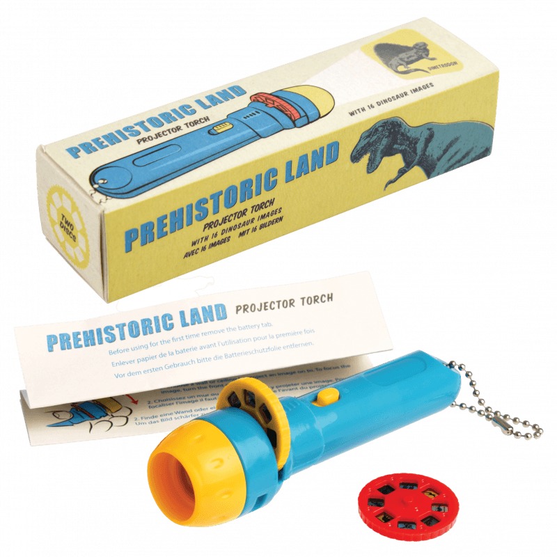 Rex London Projector Torch (16 Dinosaur Images) - Prehistoric Land