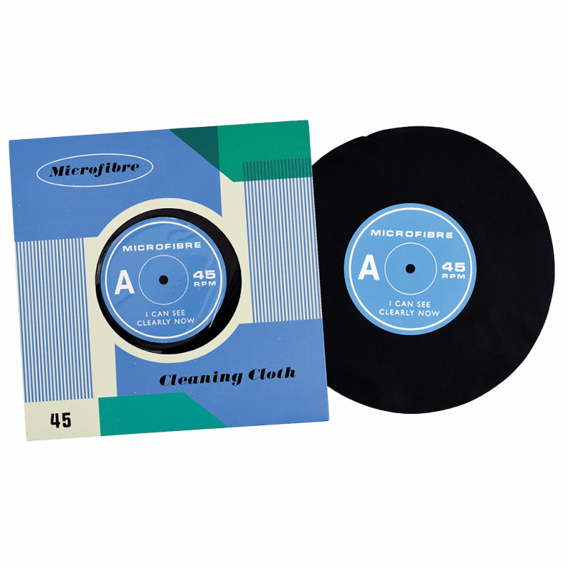 Rex London Record Microfibre Cloth - I Can See Clearly Now