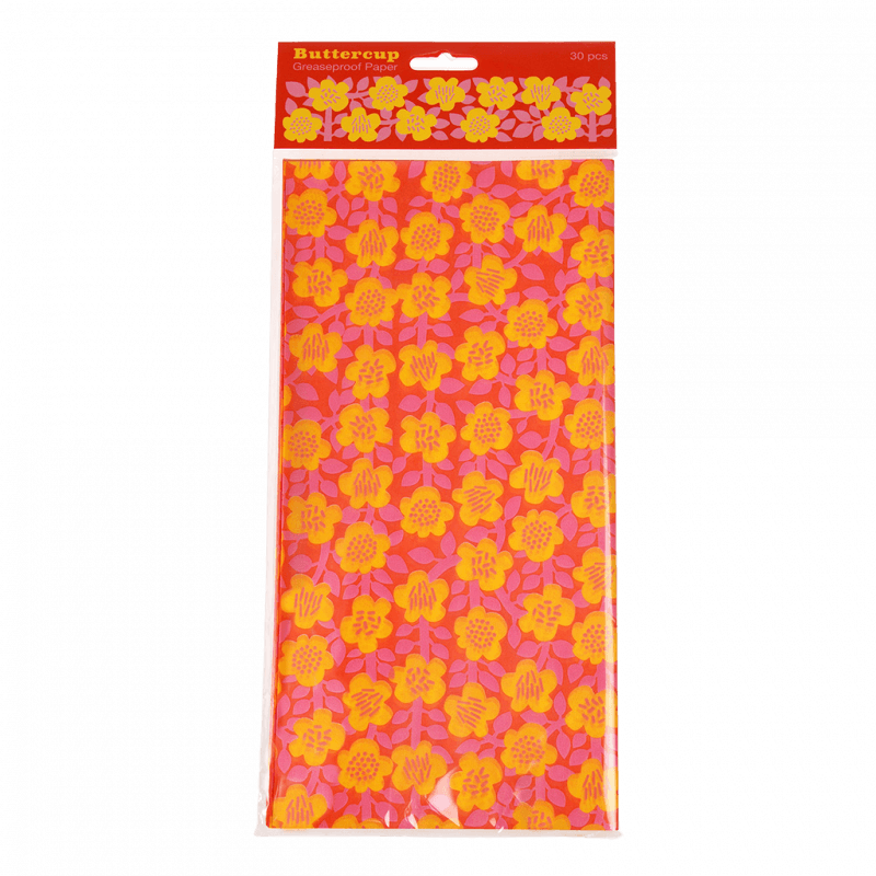 Rex London 30 Sheets Greaseproof Paper - Floral