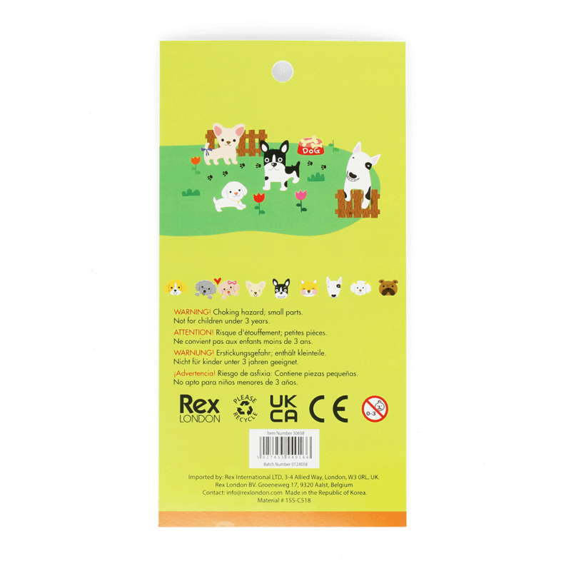 Rex London 3D Puffy Stickers - Dogs