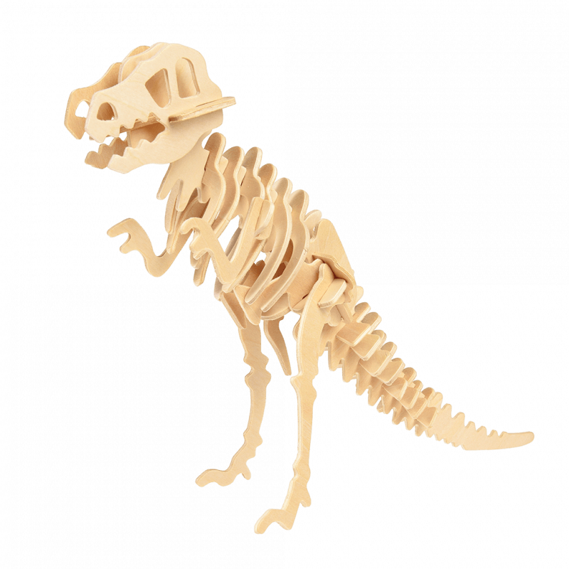 Rex London 3D Wooden Puzzle - Tyrannosaurus