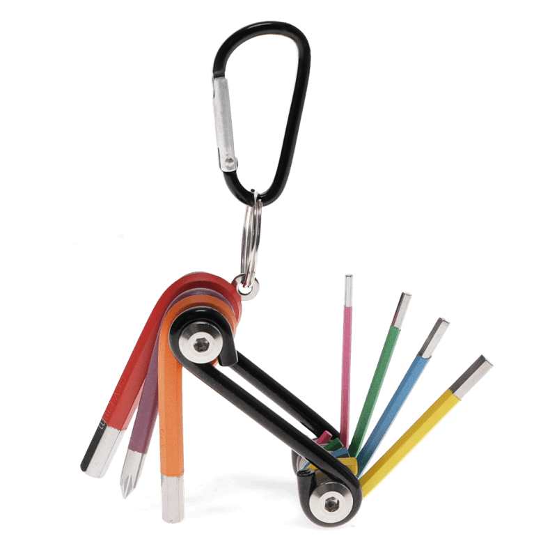 Rex London 7 In 1 Hex Key Multi-tool - Multi-colour