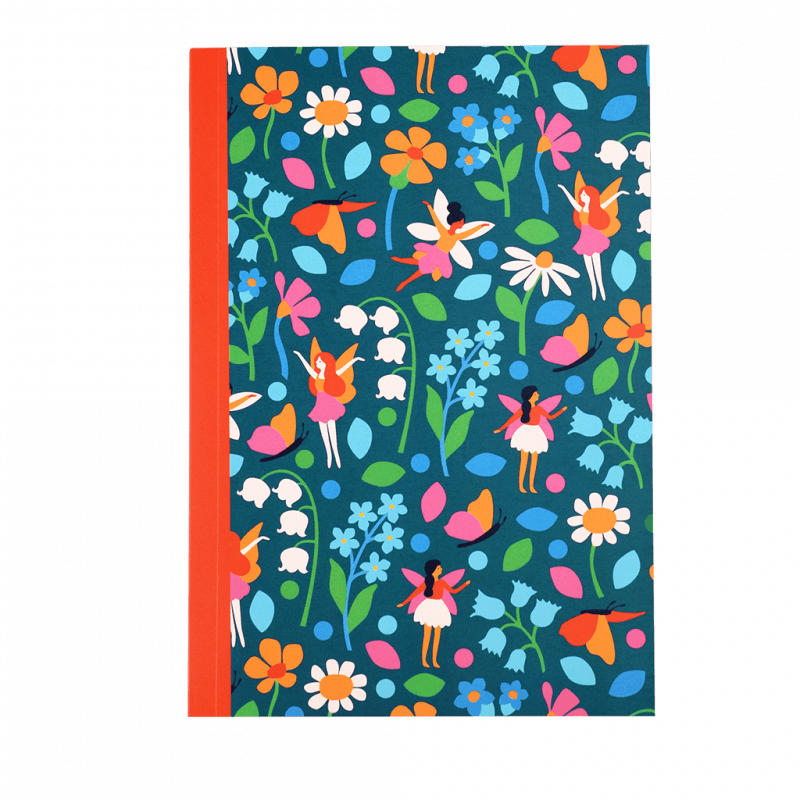 Rex London A5 Notebook - Fairies In The Garden