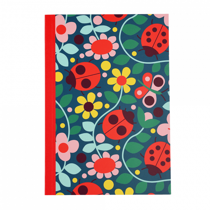 Rex London A5 Notebook - Ladybird