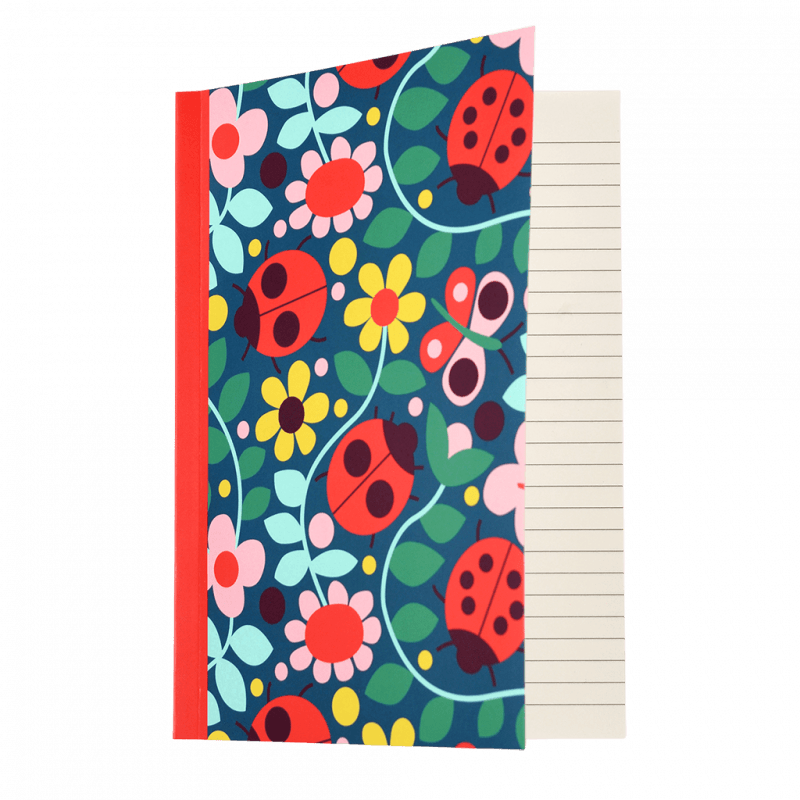 Rex London A5 Notebook - Ladybird