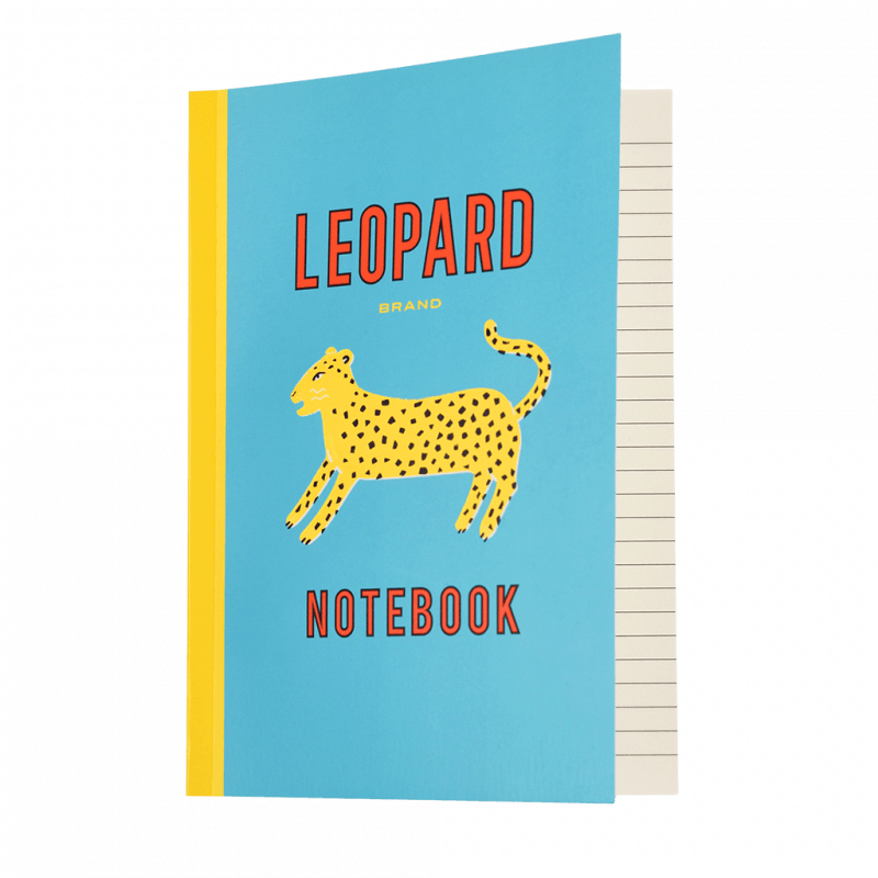 Rex London A5 Notebook - LEOPARD