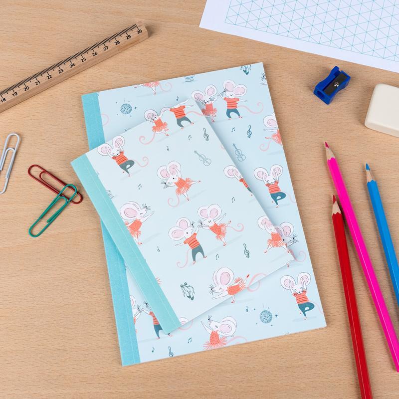Rex London A5 Notebook - Mouse Ballet