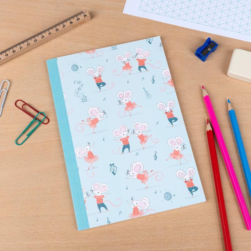 rex london A5 notebook - Mouse Ballet
