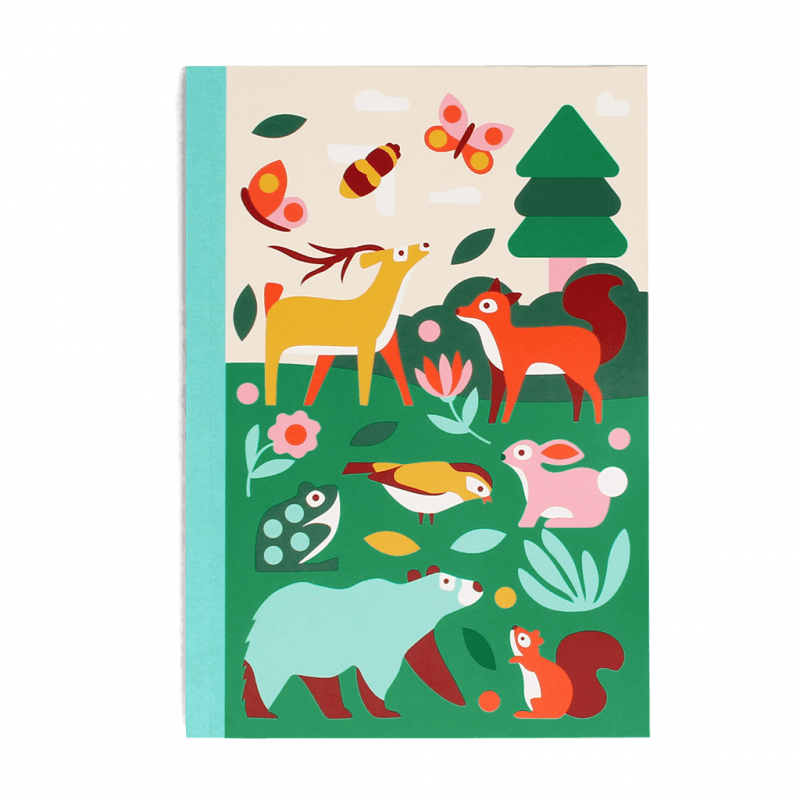 Rex London A5 Notebook - Woodland