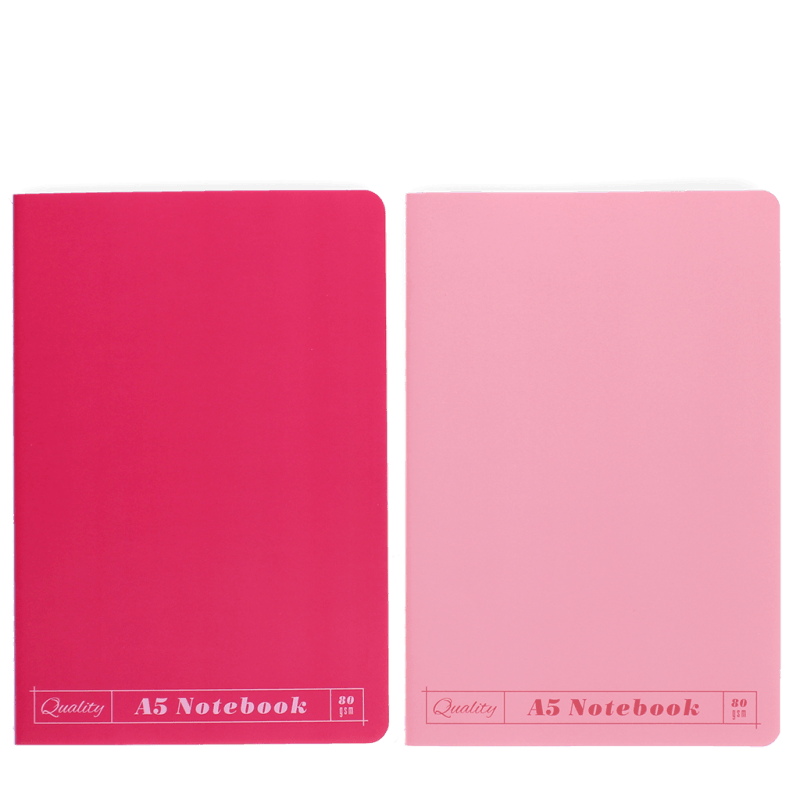 Rex London A5 Notebooks (set Of 2) - Pinks