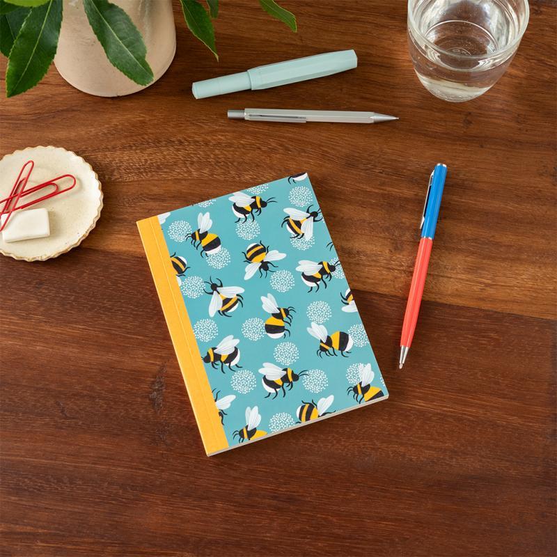 rex london A6 notebook - Bumblebee
