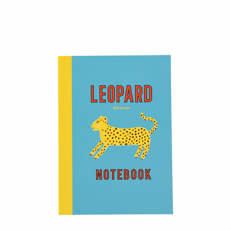 Rex London A6 Notebook - LEOPARD