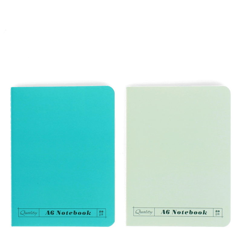 Rex London A6 Notebooks (set Of 2) - Green & Aqua