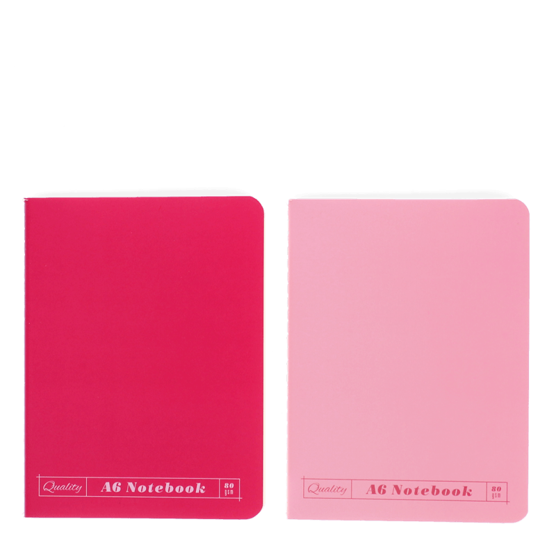 Rex London A6 Notebooks (set Of 2) - Pinks