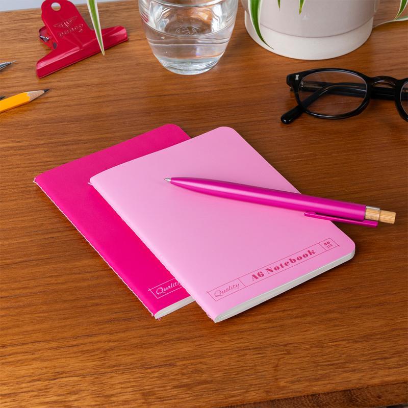 rex london A6 notebooks (set of 2) - Pinks
