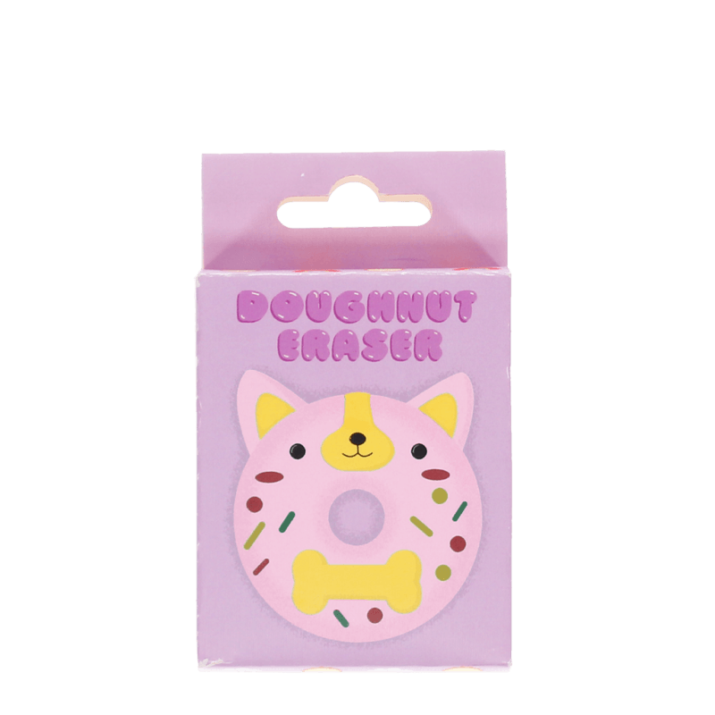 Rex London Adorable Animal Doughnut Eraser - Dog
