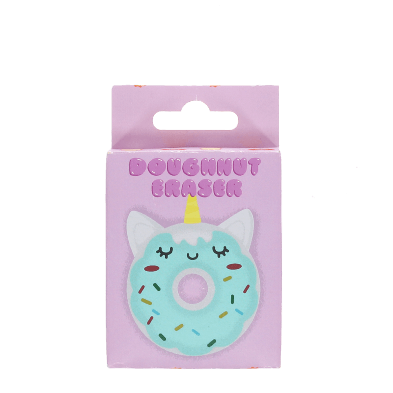 Rex London Adorable Animal Doughnut Eraser - Unicorn