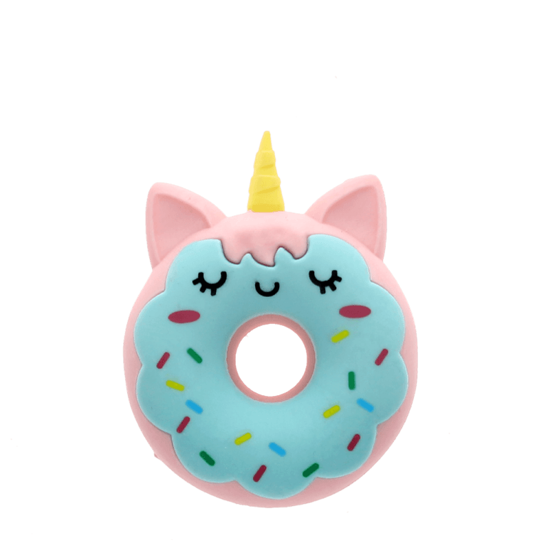 Rex London Adorable Animal Doughnut Eraser - Unicorn