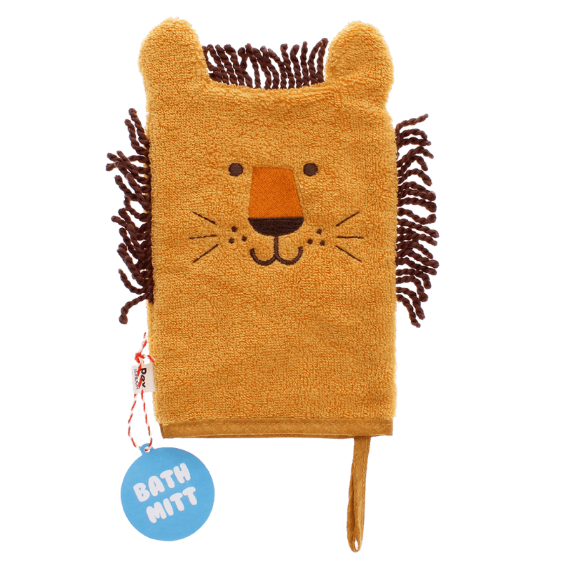 Rex London Baby Bath Mitt - Lion