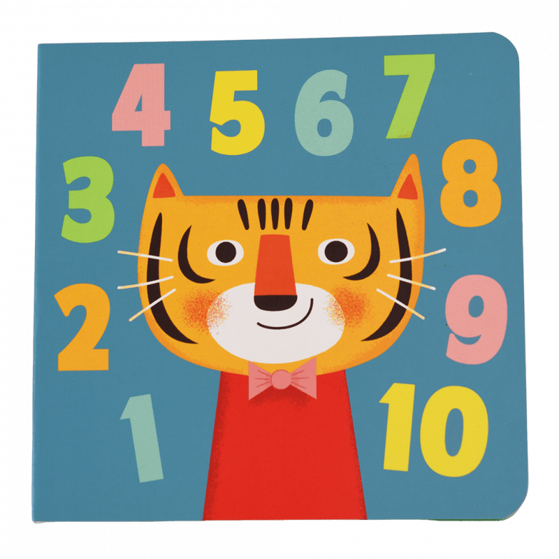 Rex London Baby's First Numbers Book - Animals