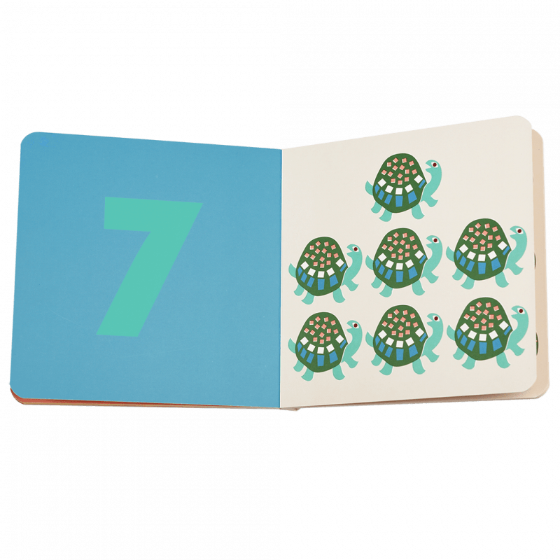 Rex London Baby's First Numbers Book - Wild Wonders