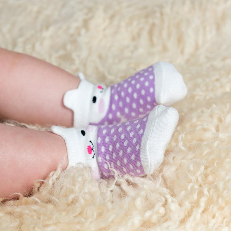 Rex London Baby Socks (4 Pairs) - Bonnie The Bunny