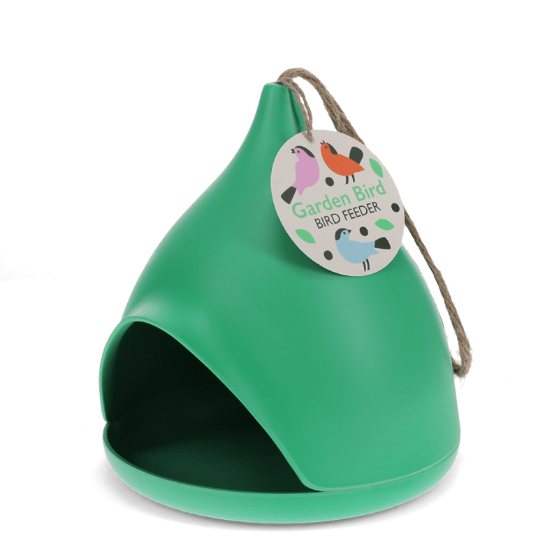 Rex London Bamboo Fibre Bird Feeder - Green