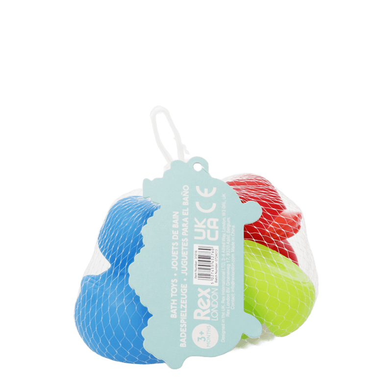 Rex London Bath Toys (set Of 3) - Ducks (multicolour)