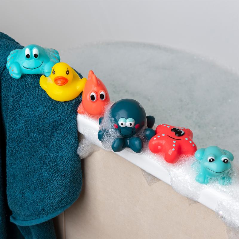 rex london Bath toys (set of 6) - Aquatic animals