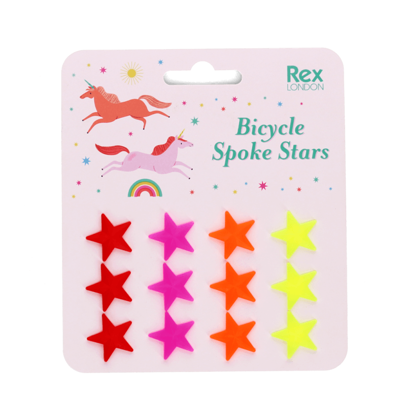 Rex London Bicycle Spoke Stars - Unicorn