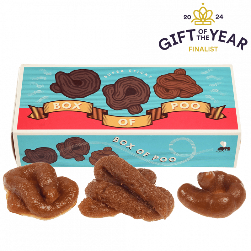 Rex London Box Of Sticky Poo - Classic Jokes