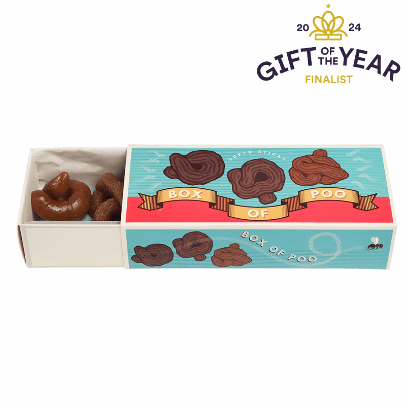 Rex London Box Of Sticky Poo - Classic Jokes