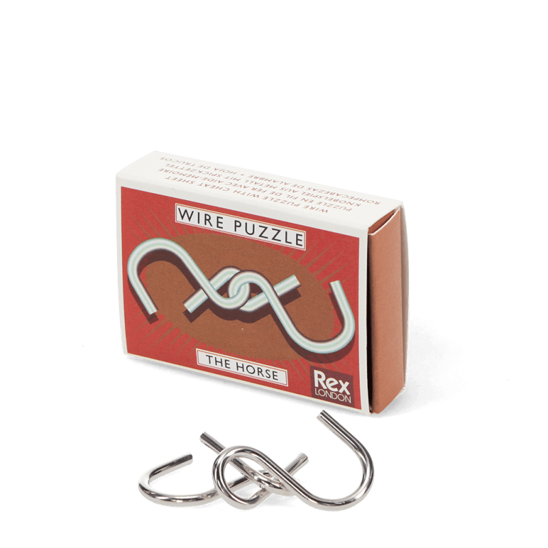 Rex London Brain Teaser Wire Puzzle - Assorted