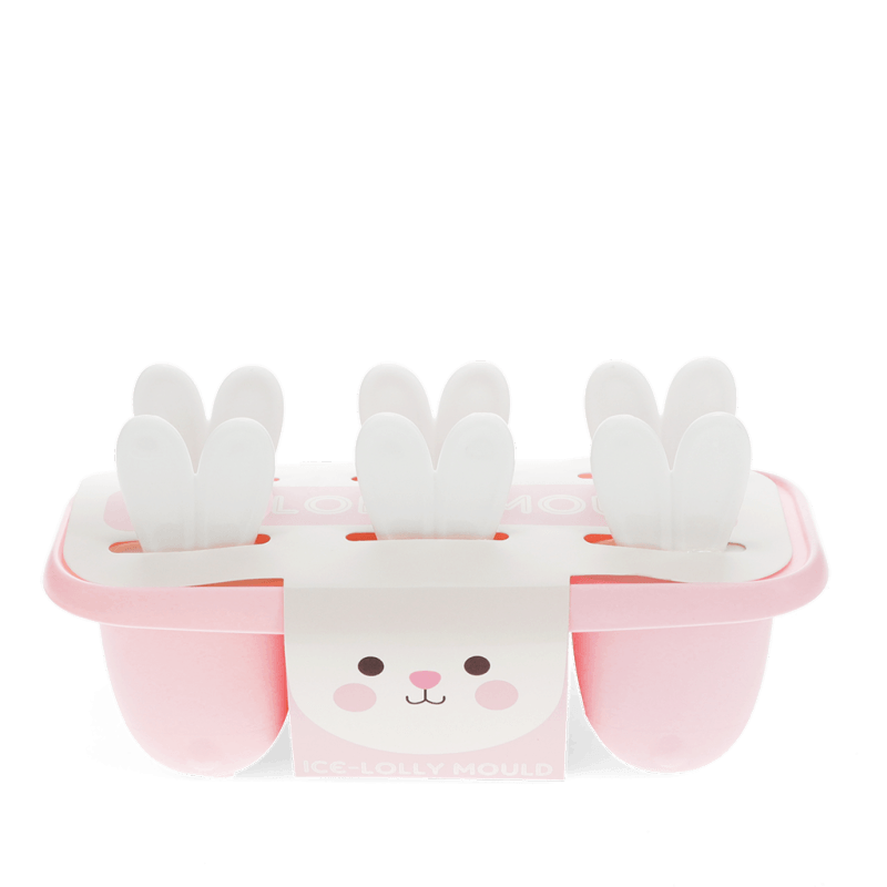 Rex London Bunny Ear Ice Lolly Mould - Pink