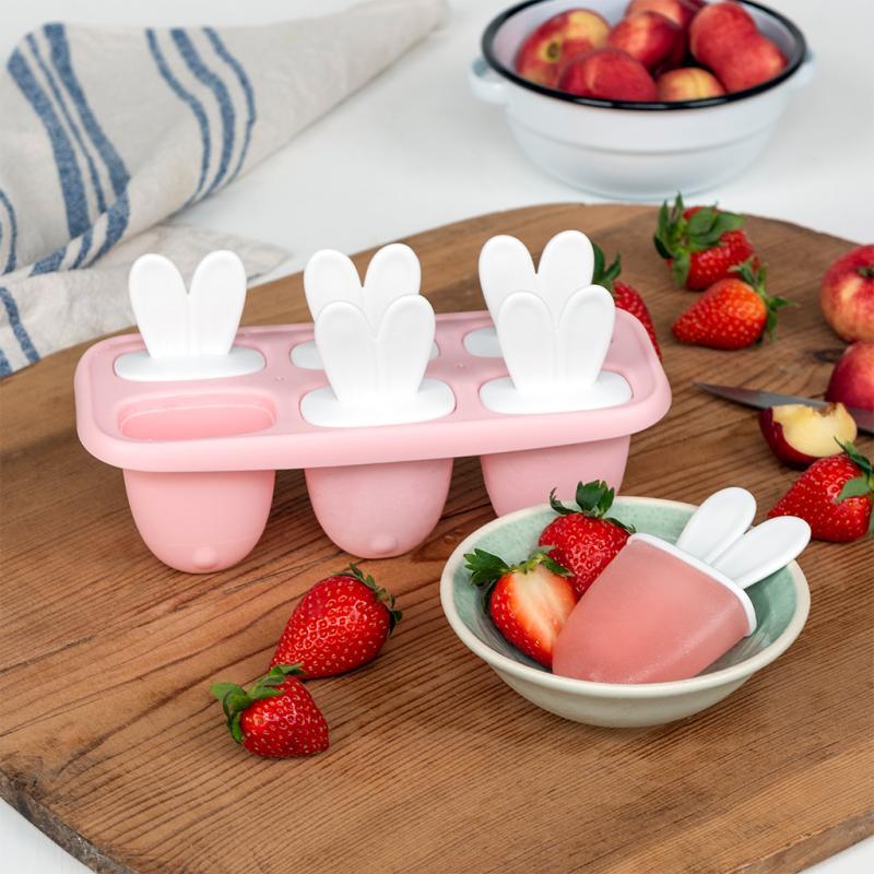 rex london Bunny ear ice lolly mould - Pink