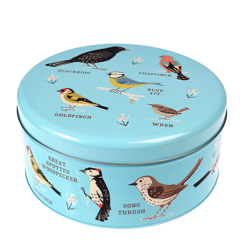 Rex London Cake Storage Tin - Garden Birds