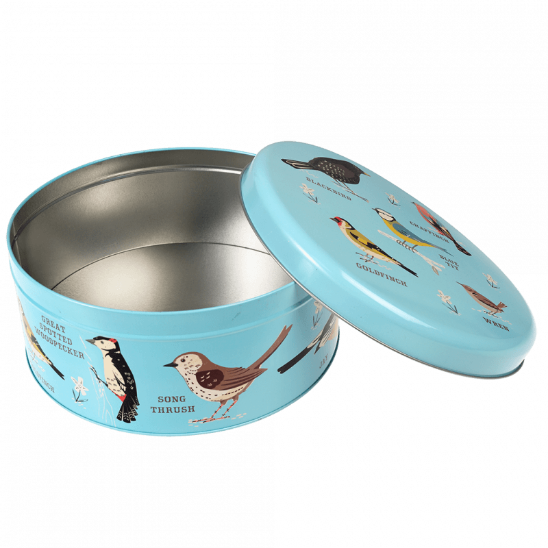 Rex London Cake Storage Tin - Garden Birds