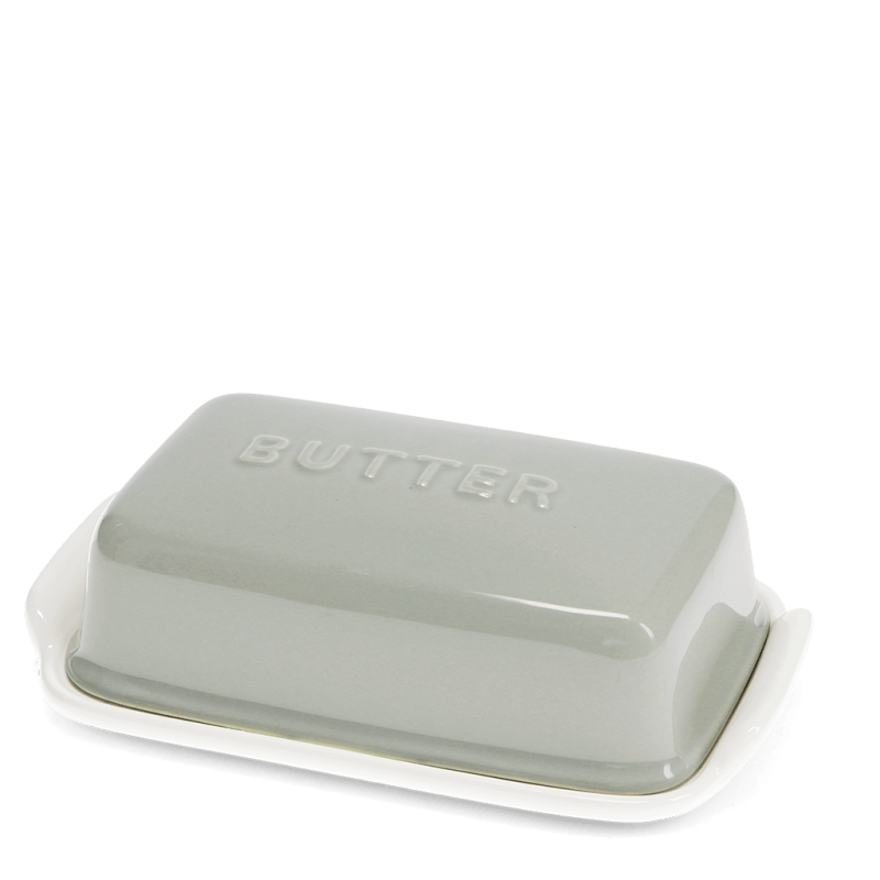 Rex London Ceramic Butter Dish - Grey