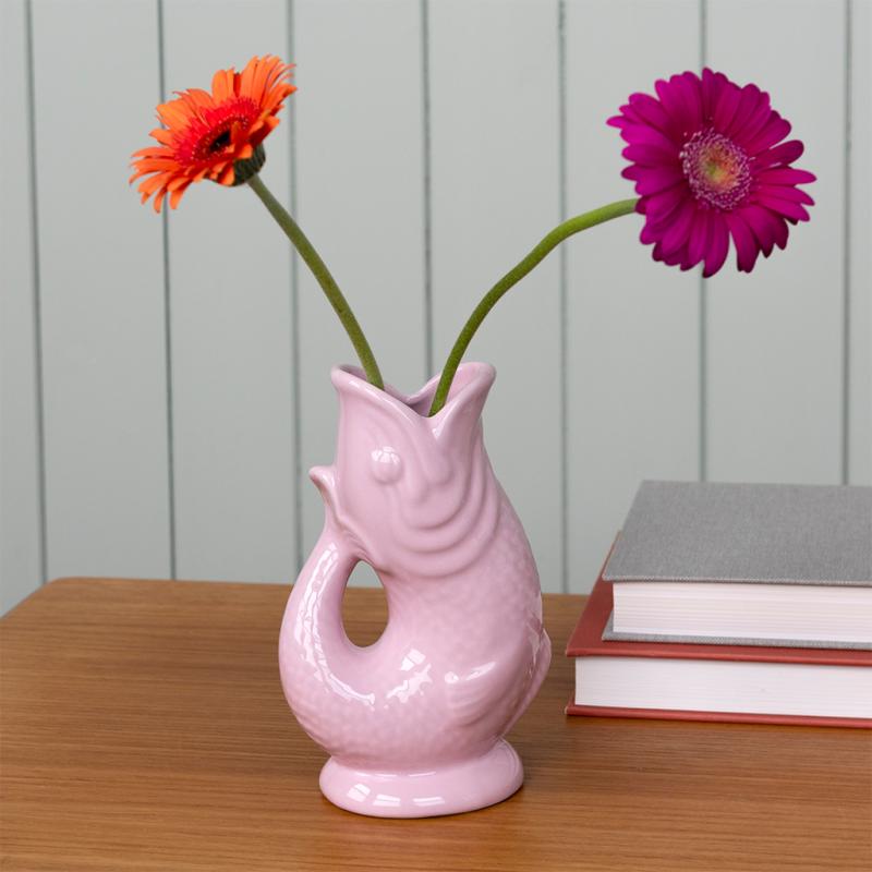 rex london Ceramic fish vase - Pink