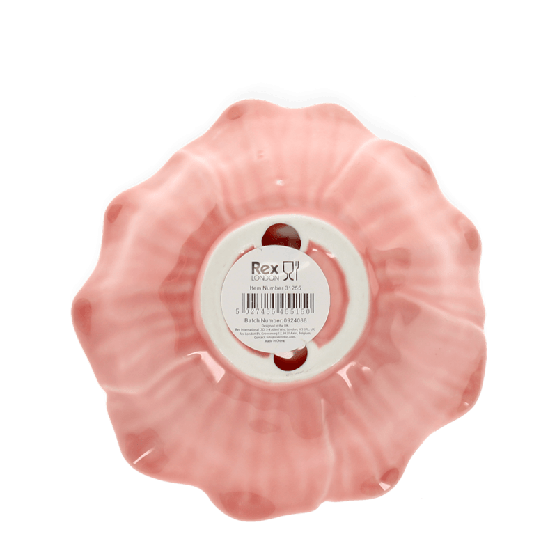 Rex London Ceramic Flower Bowl 13cm - Pink