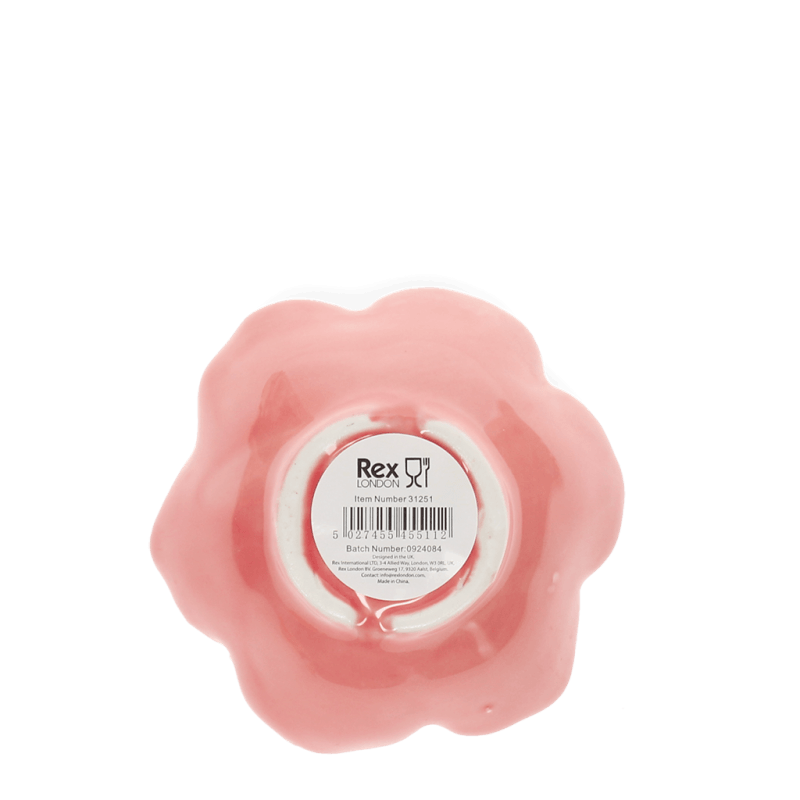Rex London Ceramic Flower Bowl 9cm - Pink
