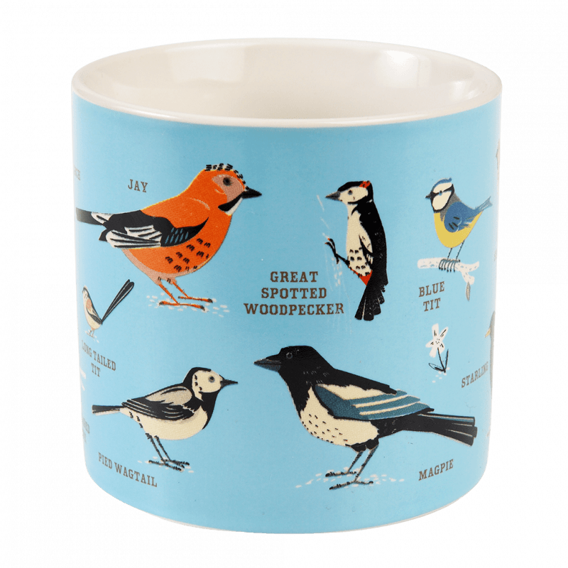Rex London Ceramic Mug 350ml - Garden Birds