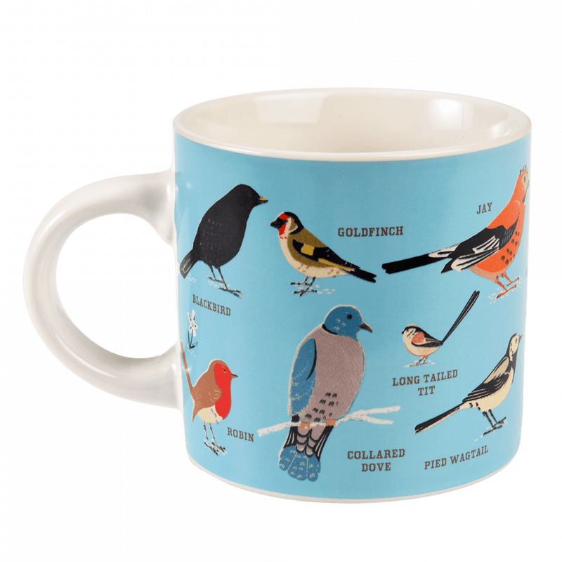 Rex London Ceramic Mug 350ml - Garden Birds