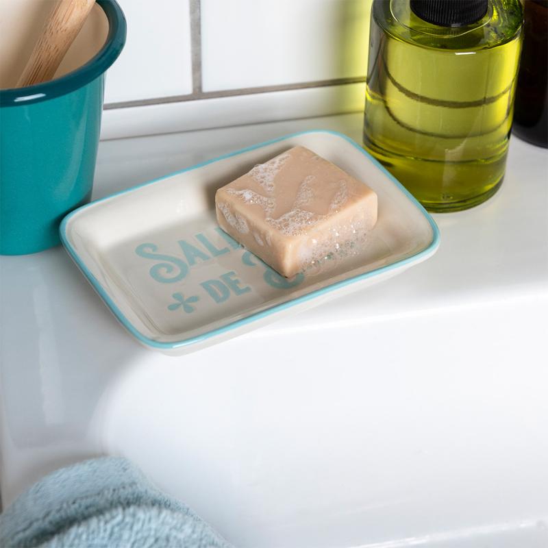 rex london Ceramic soap dish - Salle de Bain