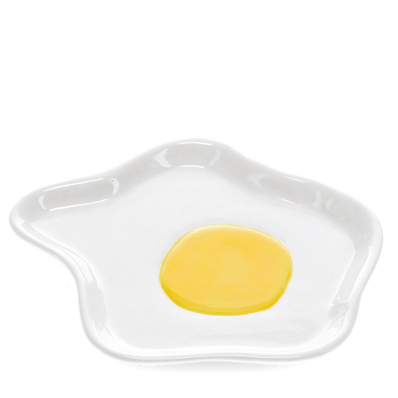 Rex London Ceramic Trinket Dish - Fried Egg
