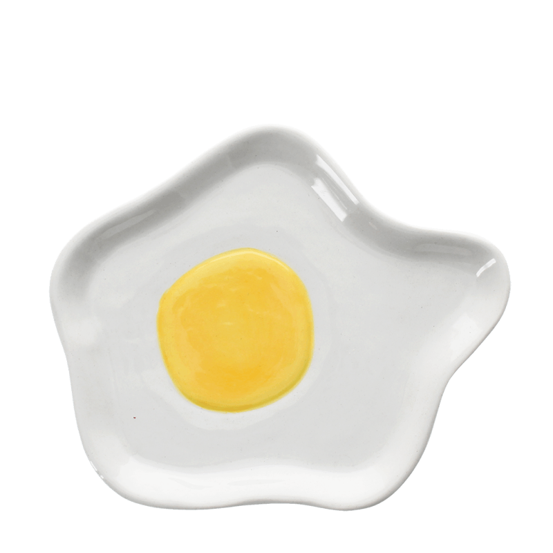 rex london Ceramic trinket dish - Fried egg