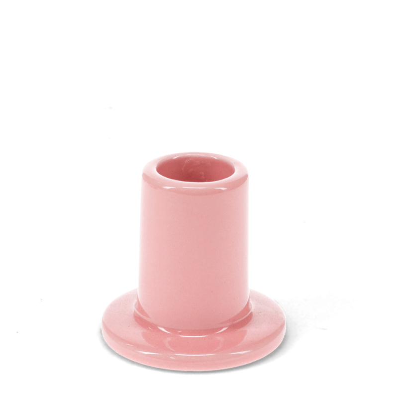 Rex London Ceramic Tube Candle Holder - Pink