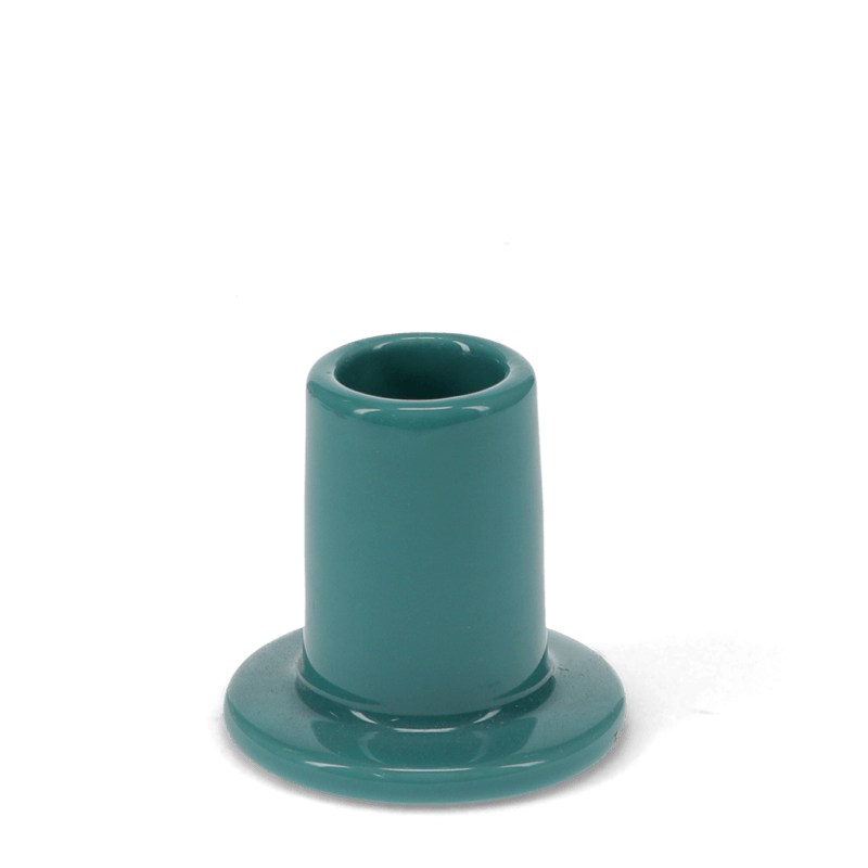 Rex London Ceramic Tube Candle Holder - Sea Green